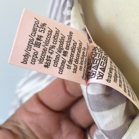 NWT Victoria’s Secret striped shirt- XS - Picture 7 of 7